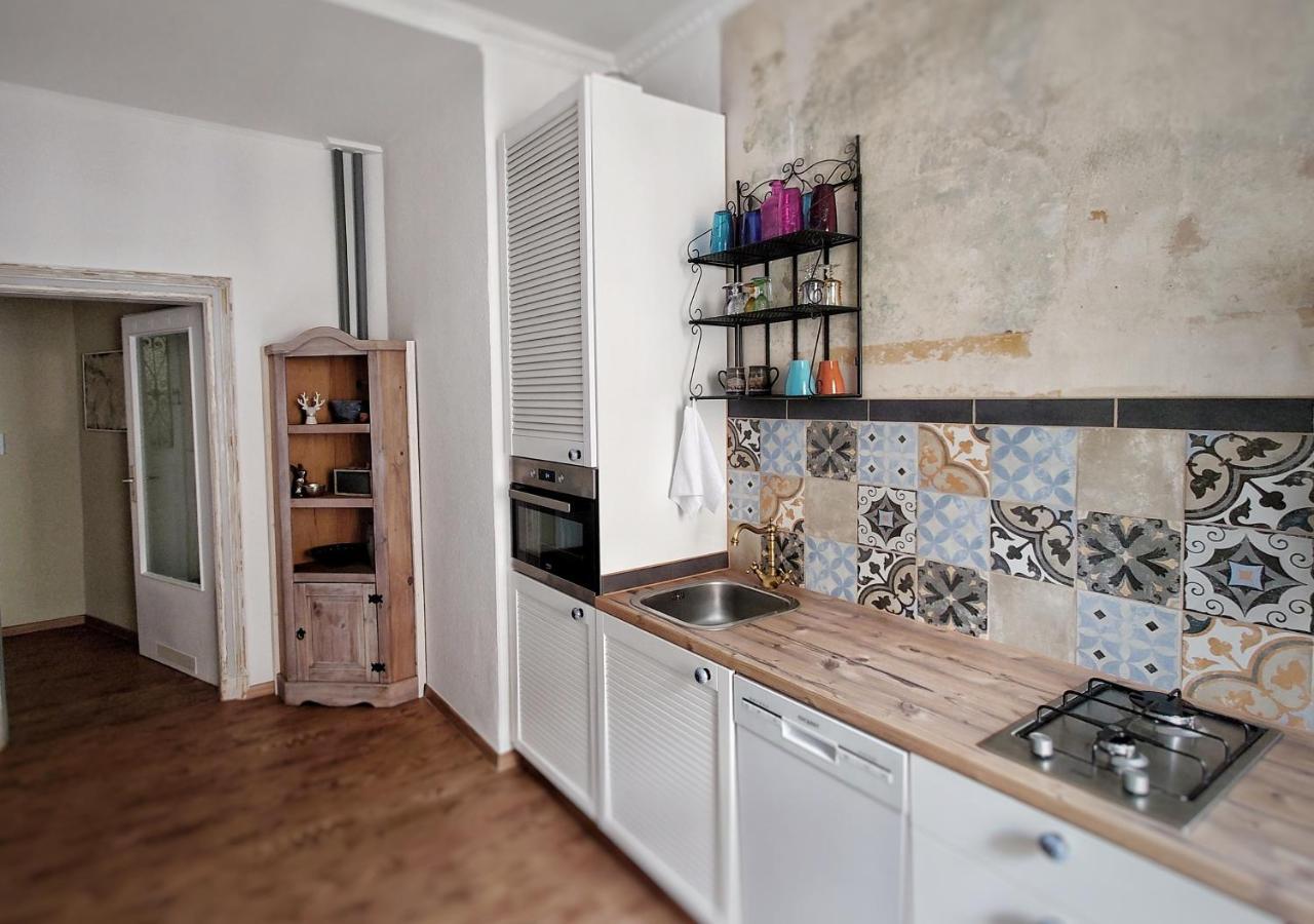 Flat In Neo Country Style Aus Gruenderzeit Bis 6 Person Daire Leipzig Dış mekan fotoğraf