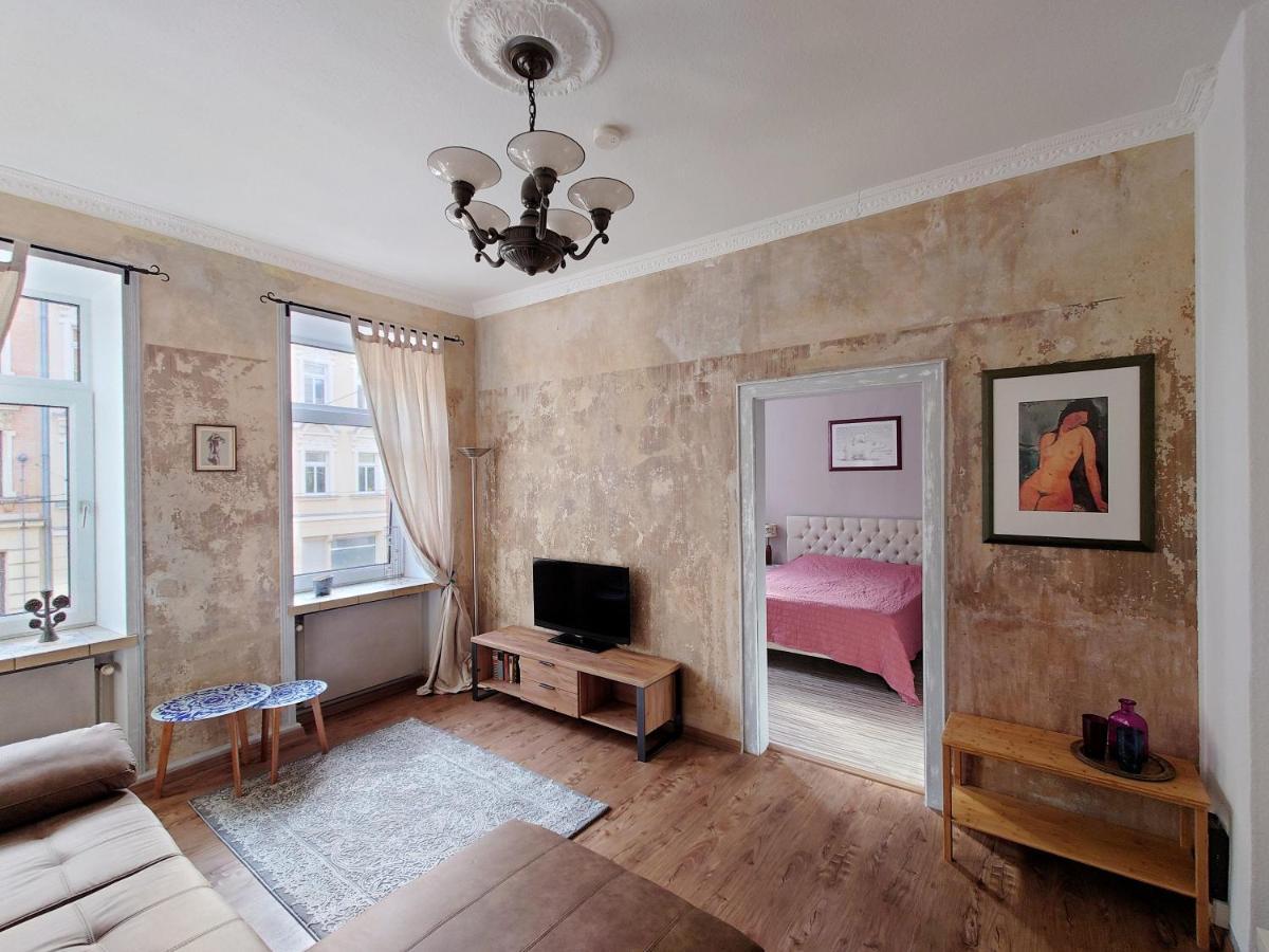 Flat In Neo Country Style Aus Gruenderzeit Bis 6 Person Daire Leipzig Dış mekan fotoğraf